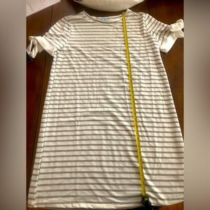 Long white and Grey Tunic, like new